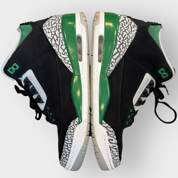 Air Jordan 3 Retro Pine Green Black Green (2021) Men’s 9 - Picture 4 of 14